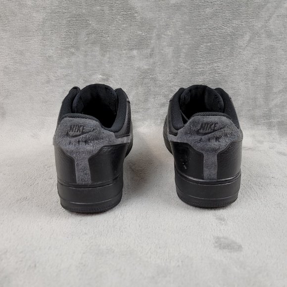 Nike air force 1 premium skive tec  vt sneaker black gray  537335-011 mens 9.5 main image 7